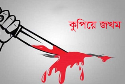 ভাঙ্গায় চাল ব্যবসায়ীকে কুপিয়ে জখম