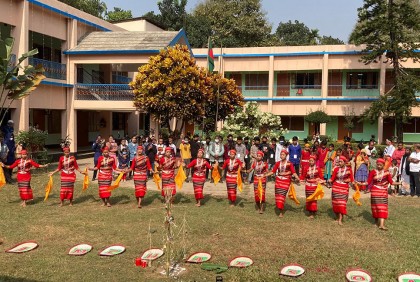 শেষ হলো গারো সম্প্রদায়ের ওয়ানগালা উৎসব