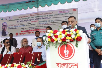 প্রতিষ্ঠাবার্ষিকীতে ৫০ জন বীর মুক্তিযোদ্ধাকে মুক্তিযুদ্ধ মঞ্চের সংবর্ধনা
