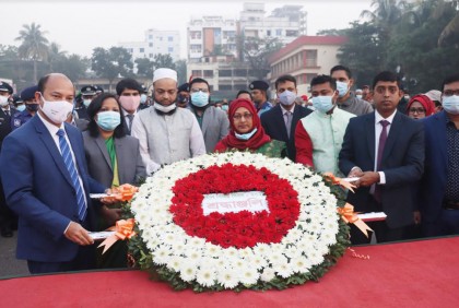 চাঁদপুরে বিজয় দিবসে শহীদদের প্রতি শ্রদ্ধা
