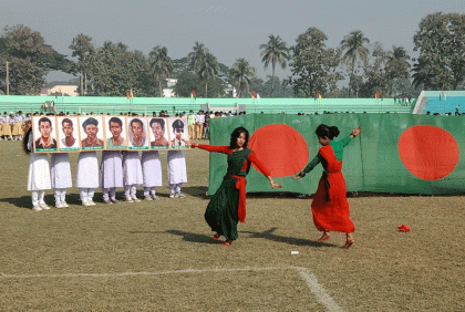 বিভিন্ন কর্মসূচিতে শেরপুরে বিজয় দিবস উদযাপন