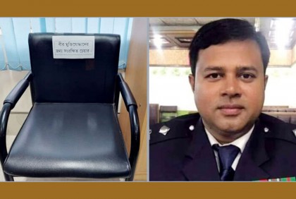 মুক্তিযোদ্ধাদের সম্মানে থানায় ‘সংরক্ষিত চেয়ার’ ওসির