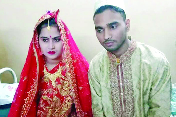   প্রেমিক যুগলের হাসপাতালেই বিয়ে