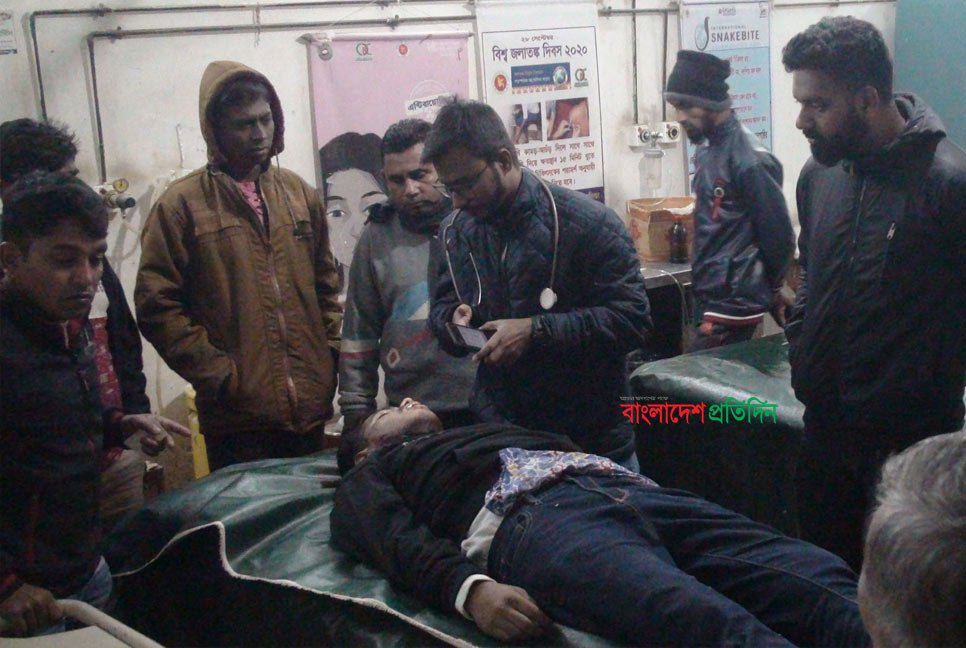 ট্রাক ও মোটরসাইকেলের মুখোমুখি সংঘর্ষে ২ বন্ধু নিহত