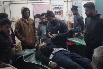 ট্রাক ও মোটরসাইকেলের মুখোমুখি সংঘর্ষে ২ বন্ধু নিহত