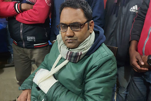 পঞ্চগড়ে দুই চেয়ারম্যান প্রার্থীর সমর্থকদের মধ্যে সংঘর্ষে আহত ১২