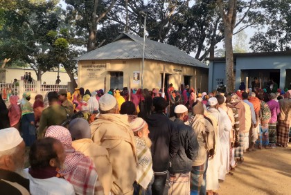 ব্রাহ্মণবাড়িয়ায় ১৫টি ইউনিয়নে চলছে ভোটগ্রহণ