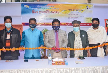 তরুণ চিত্রশিল্পী তারিকুলের একক চিত্র প্রদর্শনী