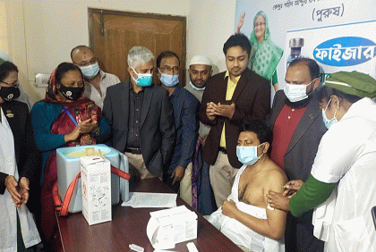 বরিশালে করোনার বুস্টার ডোজ শুরু