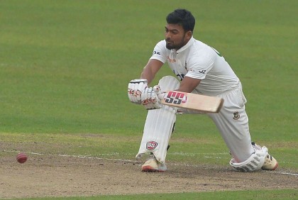 ৬৪ রানে শান্তর বিদায়