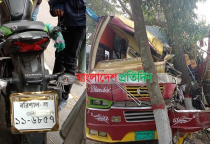 বরিশালে পৃথক দুটি সড়ক দুর্ঘটনায় চারজনের প্রাণহানি