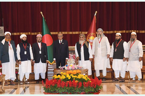 রাষ্ট্রপতির সংলাপে খেলাফত আন্দোলনের ৭ দফা দাবি 