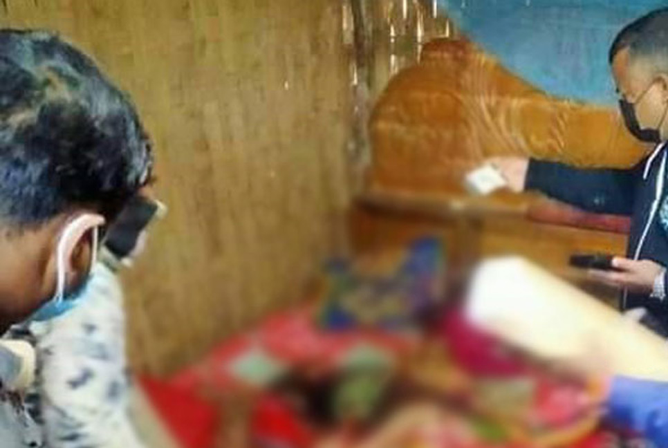 নিজ বাড়িতে মা ও শিশুকন্যার গলাকাটা লাশ