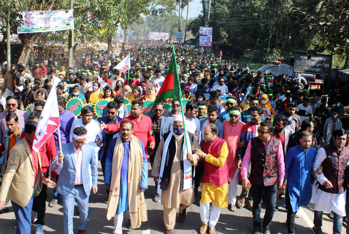পিরোজপুরে ছাত্রলীগের প্রতিষ্ঠাবার্ষিকী পালিত