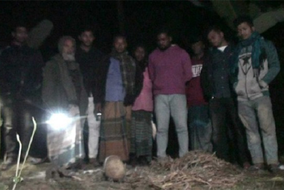 নাটোরে নির্মাণাধীন বাড়ি থেকে ২টি কঙ্কাল উদ্ধার