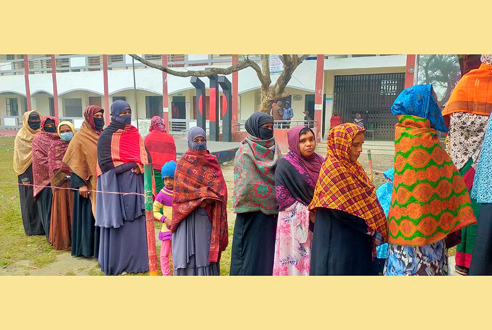 ঝিনাইদহের ২০টি ইউনিয়নে ভোটগ্রহণ চলছে