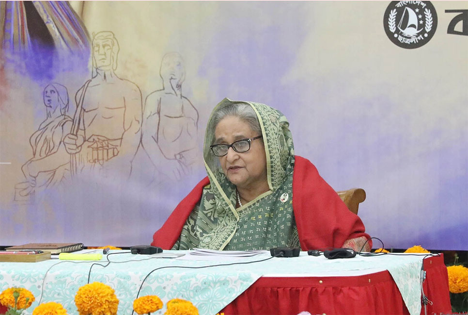 ছাত্রলীগকে বঙ্গবন্ধুর আদর্শে পথে চলতে হবে : প্রধানমন্ত্রী