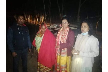 সখীপুরে বেদে সম্প্রদায়ের মাঝে 
কম্বল বিতরণ