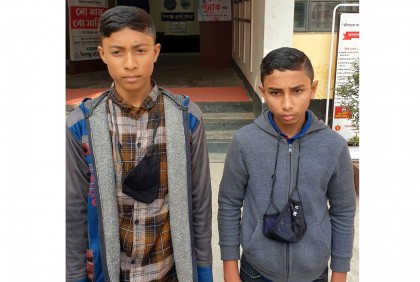 শিবগঞ্জের নিখোঁজ দুই কিশোরকে উদ্ধার 