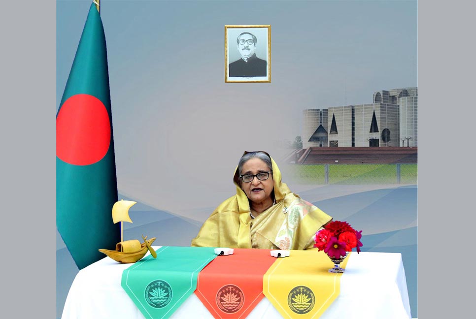 জাতির উদ্দেশে প্রধানমন্ত্রীর পূর্ণাঙ্গ ভাষণ