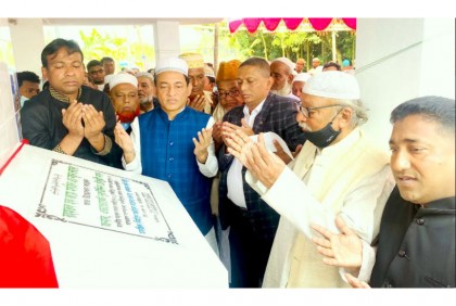 লক্ষ্মীপুরে মসজিদ ভবন উদ্বোধন