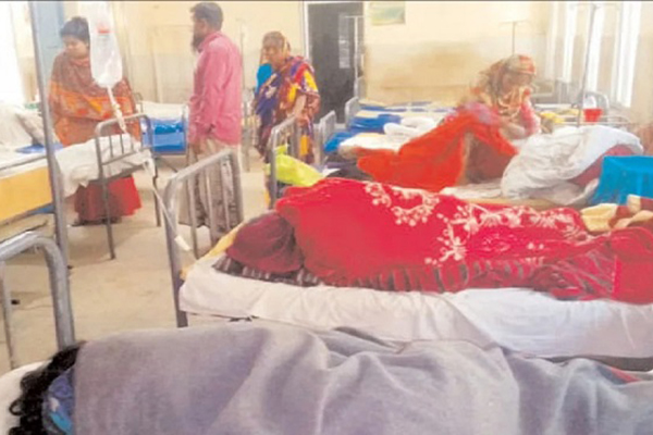 গুরুদাসপুরে ঠাণ্ডাজনিত রোগীর সংখ্যা বাড়ছে