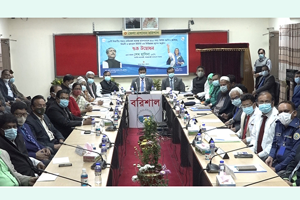 বরিশালসহ ৮ বিভাগীয় শহরে ক্যান্সার, কিডনী ও হৃদরোগ ইউনিটের ভিত্তিপ্রস্তর উদ্বোধন করলেন প্রধানমন্ত্রী