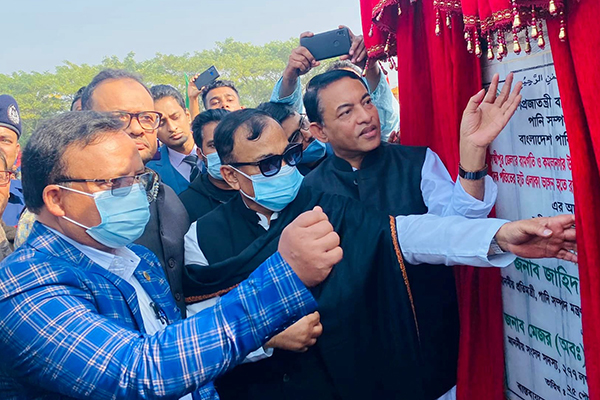মেঘনা তীর রক্ষায় ৩১শ কোটি টাকার বাঁধ নির্মাণ শুরু 