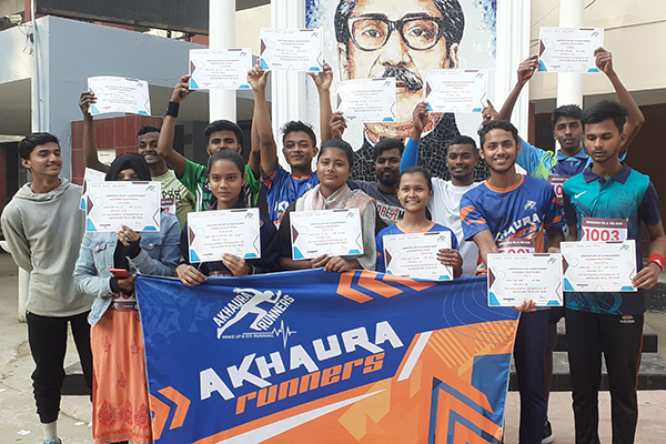 বঙ্গবন্ধুর স্বদেশ প্রত্যাবর্তন দিবসে ১০ কিলোমিটার দৌড়