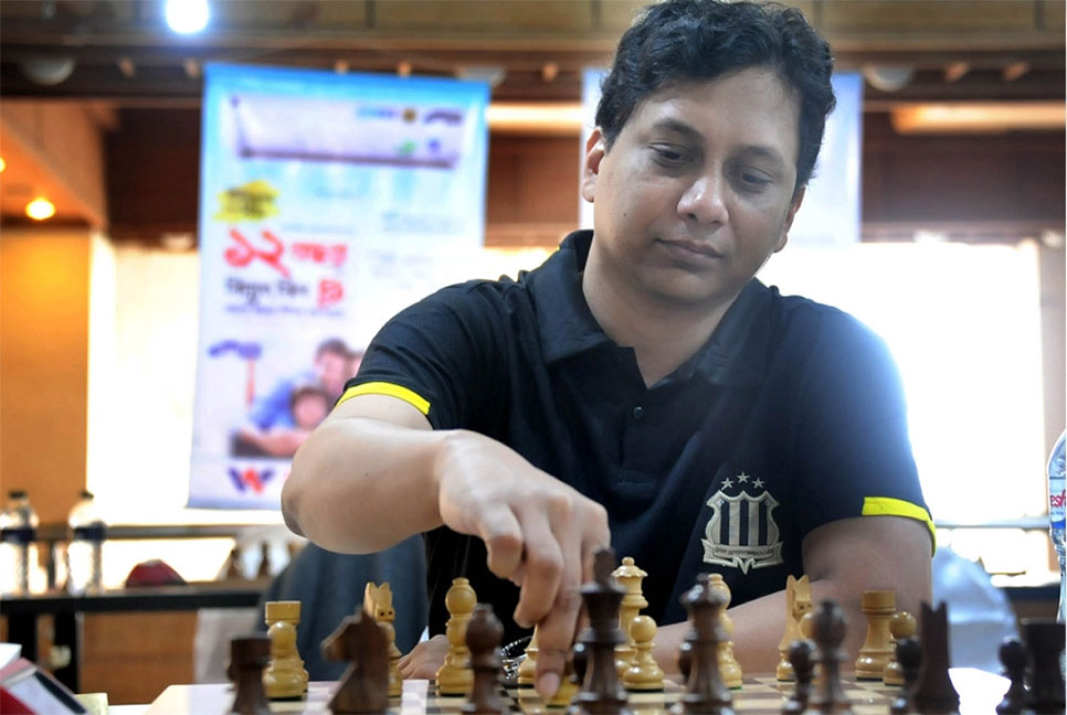 জাতীয় দাবায় চ্যাম্পিয়ন রাজীব