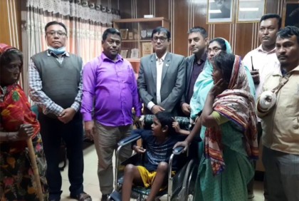 ট্রেন থেকে পড়ে কোমায়, ১১ মাস পর পরিবারের সাক্ষাৎ পেল সেই শিশু