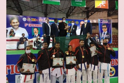 ভারতে কারাতে চ্যাম্পিয়নশিপে বাংলাদেশের সাফল্য