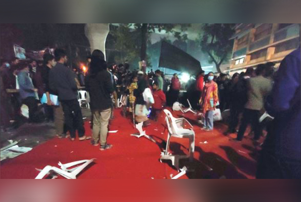 টিএসসির কাওয়ালি গানের আসরে ছাত্রলীগের হামলার অভিযোগ