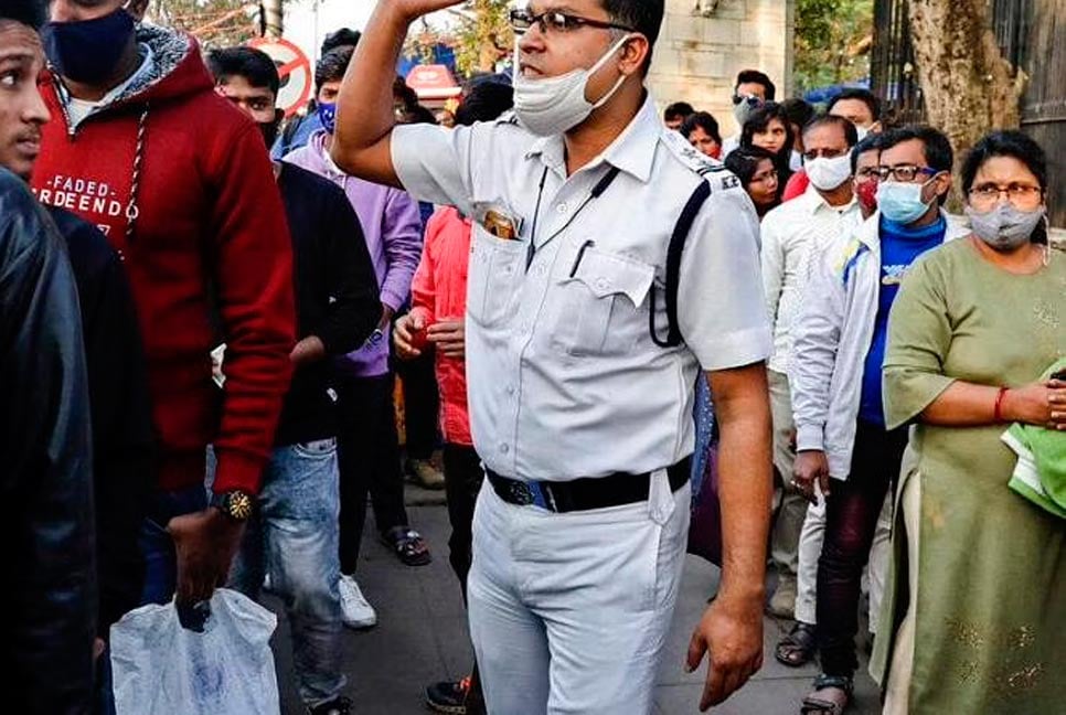 পশ্চিমবঙ্গে করোনা সংক্রমণের হার সবচেয়ে বেশি