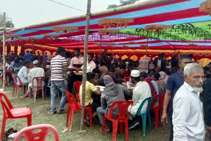 সুবর্ণজয়ন্তীতে মুক্তিযোদ্ধার স্বীকৃতি, তিন হাজার মানুষকে মধ্যাহ্নভোজন