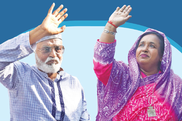 ভোটের লড়াই তুঙ্গে