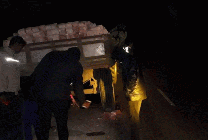 বিকল ট্রাক্টরকে ধাক্কা, মোটরসাইকেল আরোহী নিহত