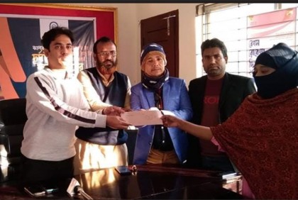 সুগন্ধায় অভিযান-১০ লঞ্চে নিহত ৫ পরিবারকে সহায়তা