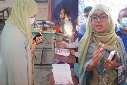 নাসিক নির্বাচন: ভোট দিয়ে যা বললেন তৈমূর খন্দকারের মেয়ে
