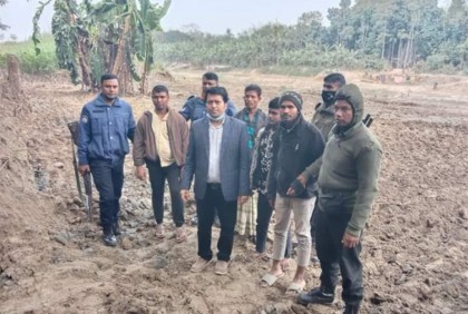 কুমার নদীর মাটি বিক্রি করায় জরিমানা ও কারাদণ্ড 