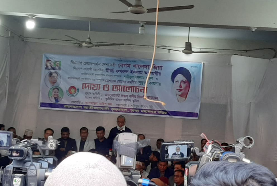 জাতি বন্দিশালায় বন্দী: রিজভী