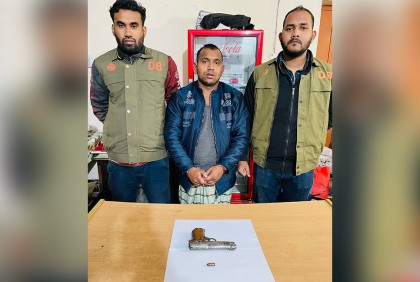 পিস্তল ও গুলিসহ যুবলীগ কর্মী গ্রেফতার