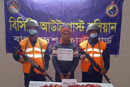 হরিণের ২৭ কেজি মাংসসহ আটক ১