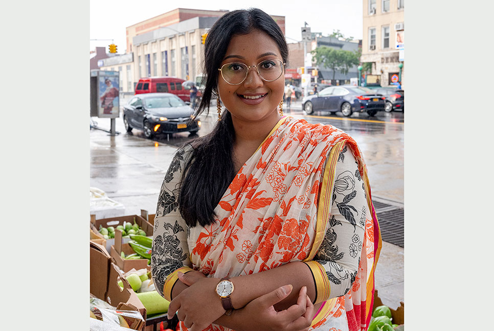 নিউইয়র্ক সিটি কাউন্সিলে অভিবাসন বিষয়ক কমিটির চেয়ারম্যান শাহানা হানিফ