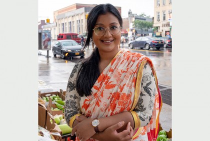 নিউইয়র্ক সিটি কাউন্সিলে অভিবাসন বিষয়ক কমিটির চেয়ারম্যান শাহানা হানিফ