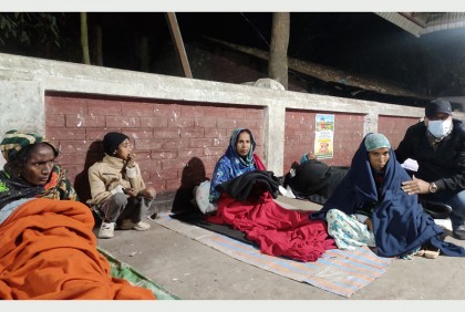 শ্রীমঙ্গলে শীতার্তদের মাঝে শীতবস্ত্র বিতরণ