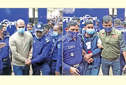 যেভাবে রাখা হয়েছে প্রদীপ-লিয়াকতকে