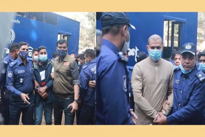 ওসি প্রদীপ ও লিয়াকতের প্রিজন ভ্যানে ঢিল, মুচলেকায় ছাড়া পেলেন যুবক

