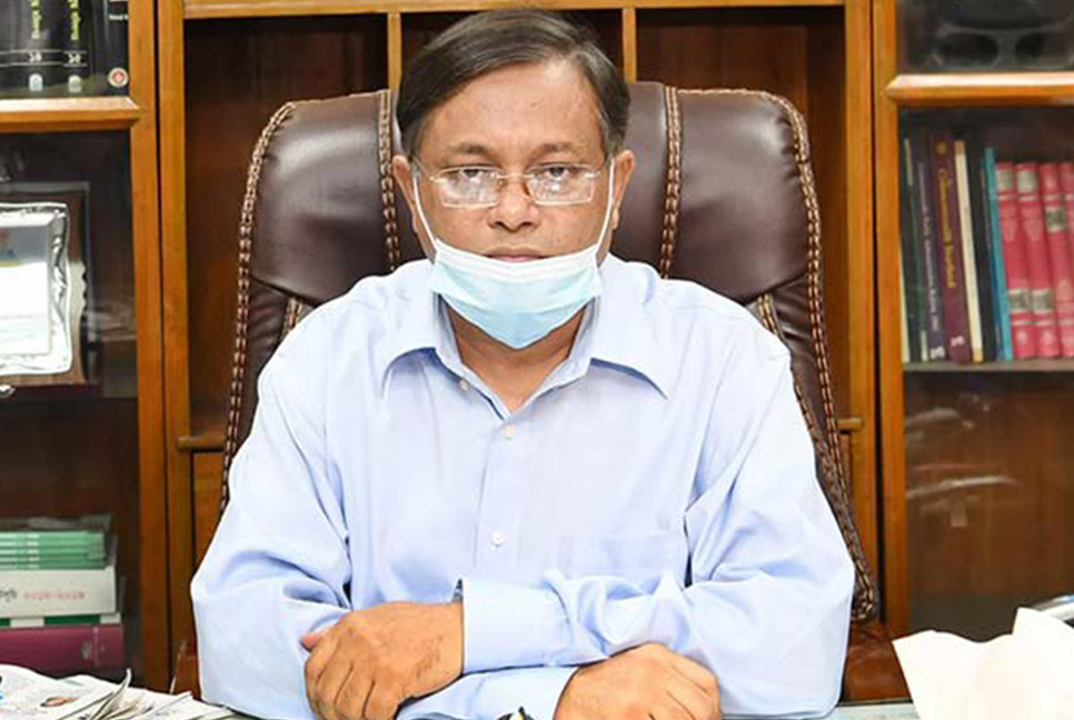 খালেদা জিয়া সুস্থ হয়ে বাড়ি ফেরায় বিএনপি হতাশ : তথ্যমন্ত্রী