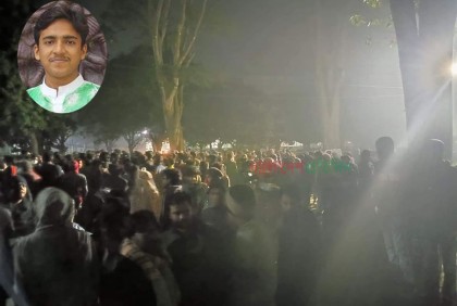 আন্দোলনকারী শিক্ষার্থীদের দাবি মেনে নেওয়ার আশ্বাস রাবি উপাচার্যের